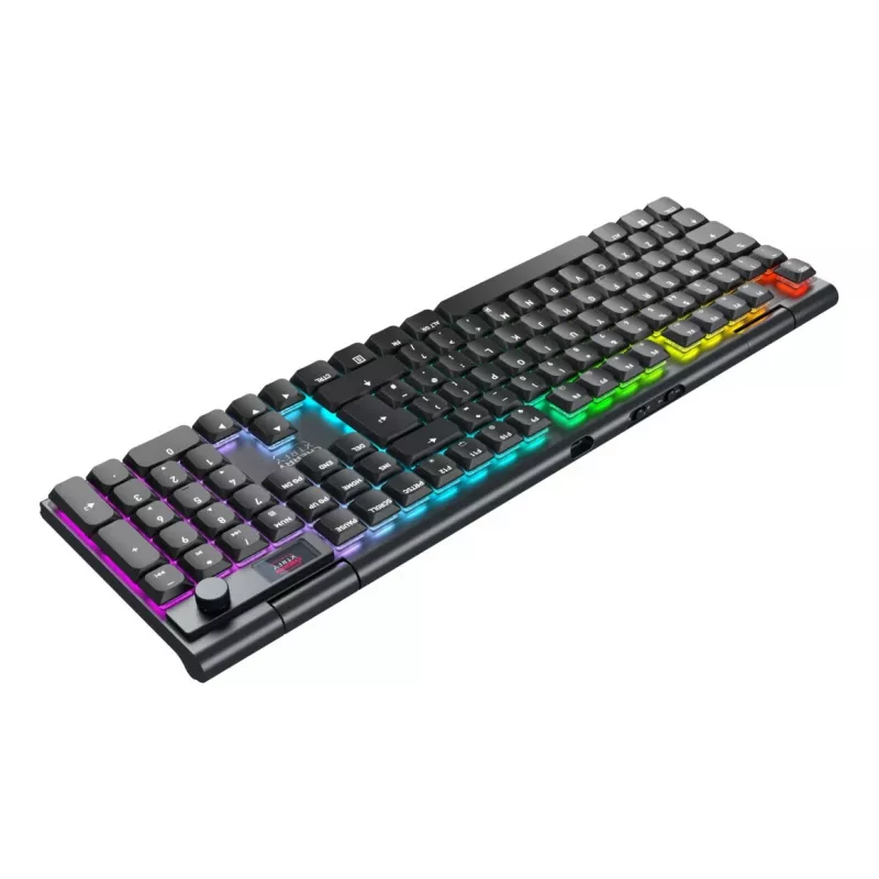 CHERRY XTRFY MX 10.1 Wireless Full-Size mechanická herná klávesnica, tri-mód (USB-C, 2,4 GHz, Bluetooth 5.1), Cherry MX RGB Red spínače, Per-Key RGB, QWERTY, čierna