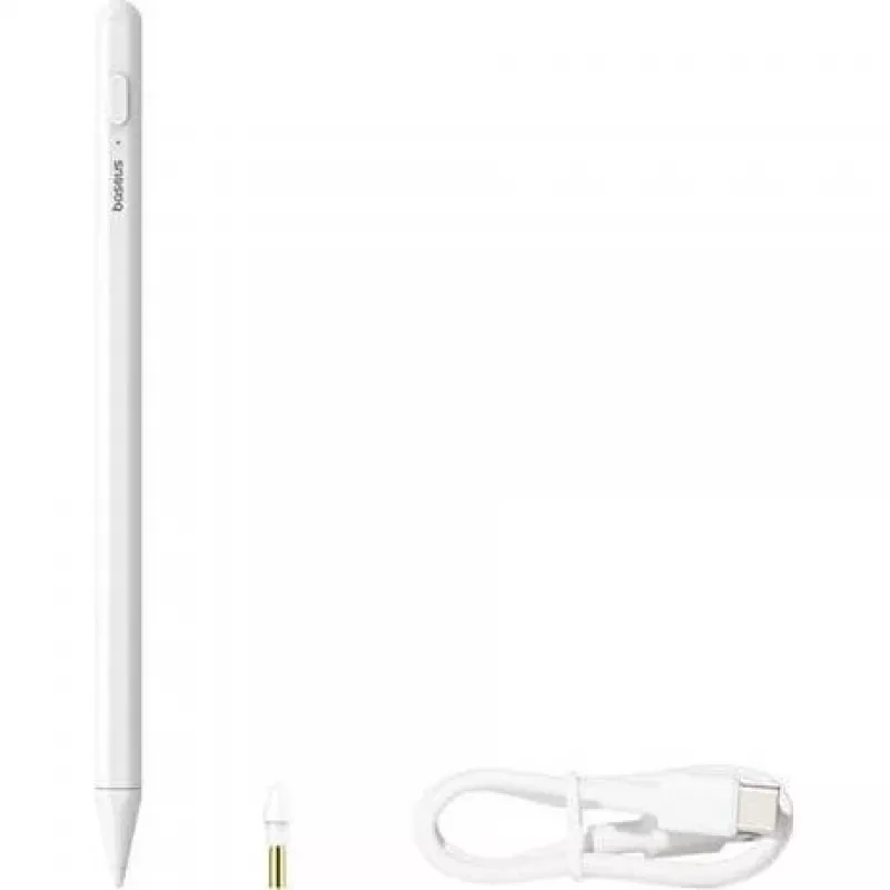 Baseus Smooth Writing 2 Stylus Lite s LED indikátorom (biela)