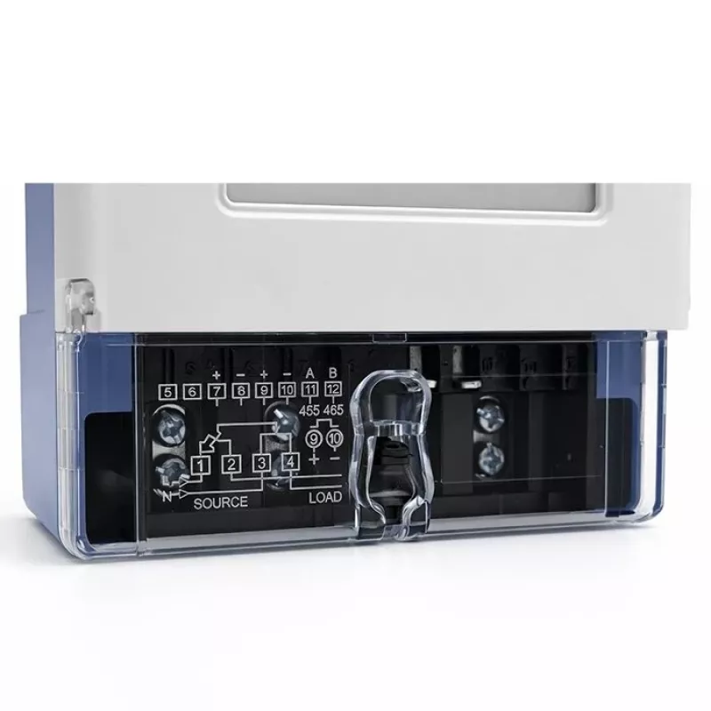 Qoltec jednofázový elektronický elektromer 230V 5(60)A LCD