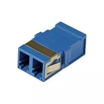 EFB Elektronik LC duplex singlemode optická spojka, bez príruby, modrá, keramická objímka (53515.1)
