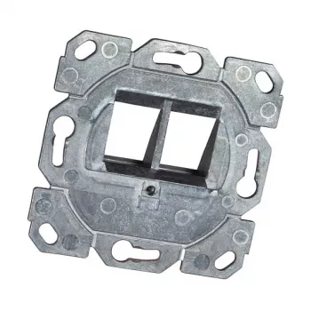 EFB Elektronik ET-25111K nadomietkový rám 1-Port pre Keystone moduly čistobiela RAL 9010