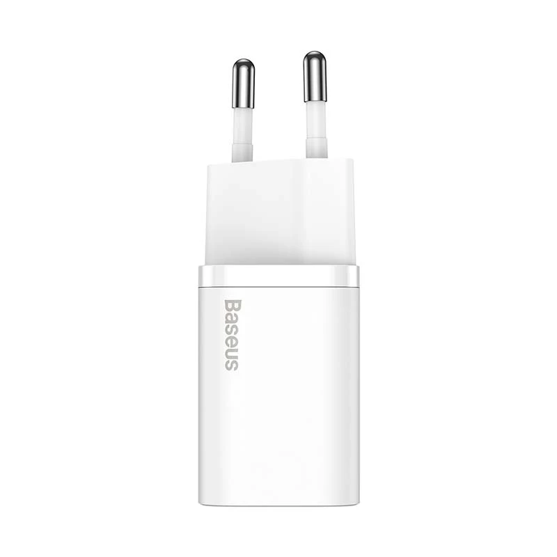 Baseus Super Si Quick Charger 20W USB-C s káblom (biela)