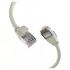 EFB Elektronik RJ45 patch kábel Cat.6A U/FTP TPE 4mm Ultraflex sivý 2m