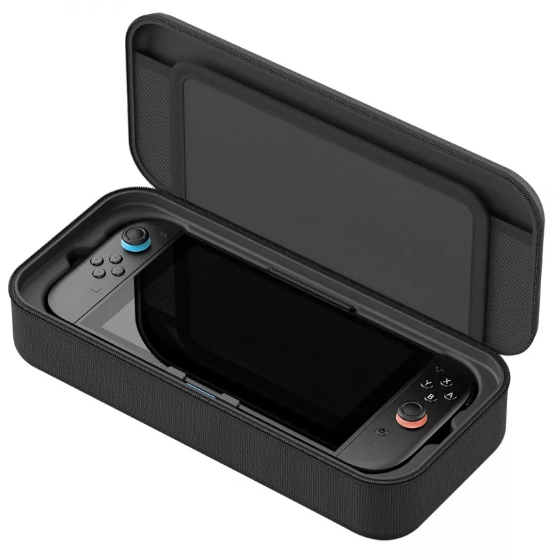 Venom Charging Case pre Nintendo Switch 2 - pevné puzdro s 10.000 mAh powerbankou, čierne