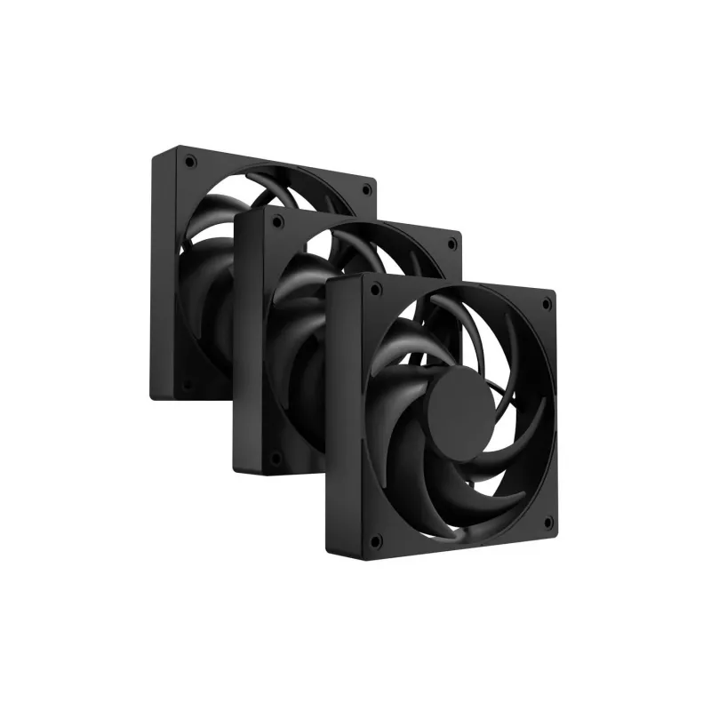 Fury SAI S12 PWM Black 3-Pack 120mm sada ventilátorov