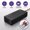 Qoltec 52665 Automatická nabíjačka batérií pre AGM GEL STD batérie, 24V 2A 48W, LED displej, 1,8m kábel