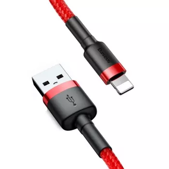 Baseus CALKLF-C09 USB-A na Lightning kábel 2 m červený