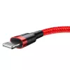 Baseus CALKLF-C09 USB-A na Lightning kábel 2 m červený
