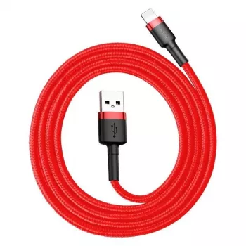 Baseus CALKLF-C09 USB-A na Lightning kábel 2 m červený