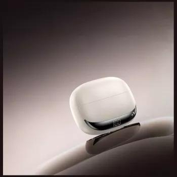 AWEI TA19 ANC TWS Bluetooth 6.0 slúchadlá béžové