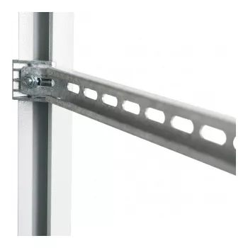 EFB Elektronik C-profilová lišta pre podporu káblov, hĺbka 1000 mm, strieborná