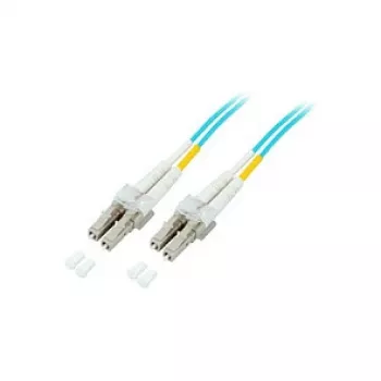 EFB-Elektronik ECOFIBER duplex patch kábel LC-LC OM3 20m LSZH 2mm aqua