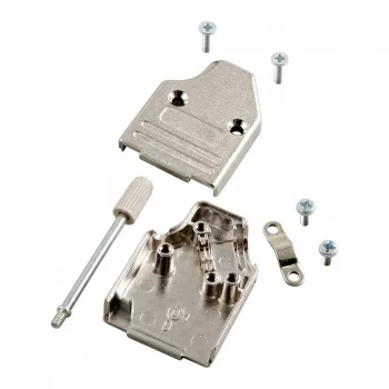 EFB-Elektronik celokovový D-Sub kryt 35°, E-MHDM35 09-K, 9-pin, kov