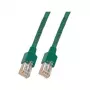 EFB-Elektronik RJ45 patch kábel Cat.5e SF/UTP LSZH Draka UC300 TM11 zelený 2m