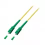 EFB simplexný prepojovací kábel SC/APC-SC/APC OS2 G657A2, 10 m, LSZH 3 mm, žltý (O0944.10)