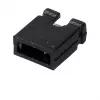 EFB Elektronik adresovacia zástrčka EKSP/G čierna, rozteč 2,54 mm, otvorená, 100 ks