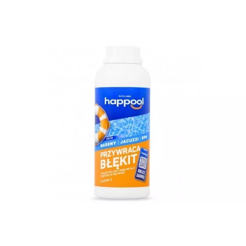 Acrylmed Lazur C čistič bazénovej vody, 1 L