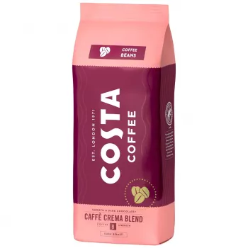 Costa Coffee Crema celé zrná káva 1kg