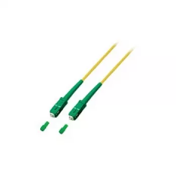 EFB Elektronik Simplex Jumper SC/APC-SC/APC 9/125 µm OS2 LSZH žltý 3,0 mm 7,5 m
