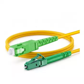 EFB Elektronik Simplex patch kábel SC/APC Singlemode OS2 G.657.A2 1m žltý LSZH