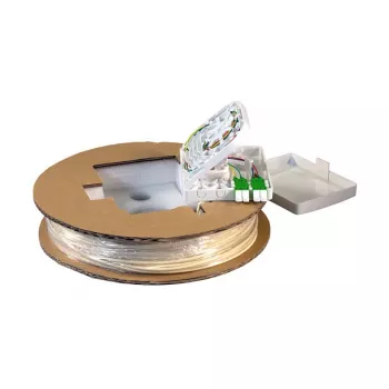 EFB Electronics FTTX Compact Box vopred zmontovaný 2xLC/APC Duplex G.657.A2 50m