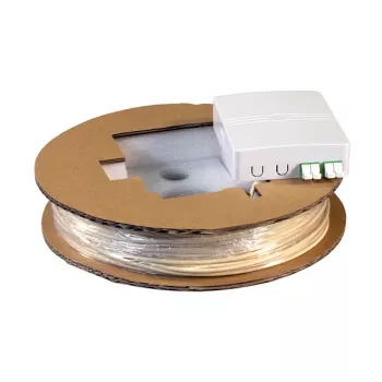 EFB Electronics FTTX Compact Box vopred zmontovaný 2xLC/APC Duplex G.657.A2 50m