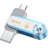 Lexar Dual D500 128GB USB-C/A 3.2 flash disk 400/360MB/s biely