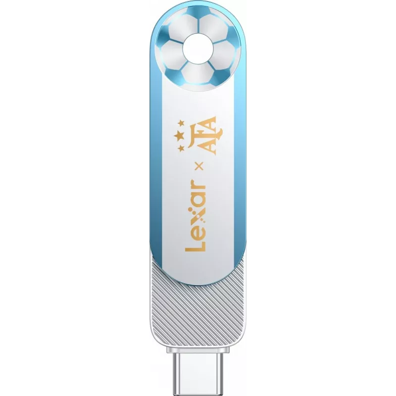 Lexar Dual D500 128GB USB-C/A 3.2 flash disk 400/360MB/s biely