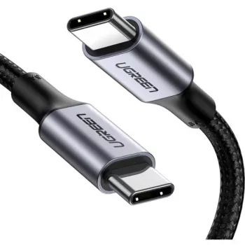 UGREEN USB-C na USB-C hliníkové puzdro s opletením 1m