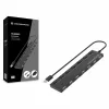 Conceptronic 7-port USB 2.0 hub s napájacím zdrojom - čierny (HUBBIES08BP)