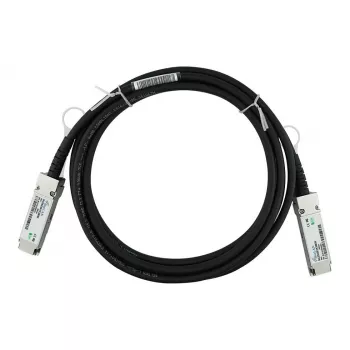 BlueOptics Networks 10313 kompatibilný BlueLAN DAC QSFP+ 40GBASE-CR4 pasívny Direct Attach kábel, 3m (10313-BL)