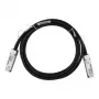 BlueOptics Networks 10313 kompatibilný BlueLAN DAC QSFP+ 40GBASE-CR4 pasívny Direct Attach kábel, 3m (10313-BL)