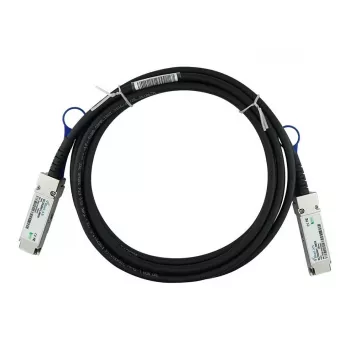 BlueLAN 10411-BL Kompatibilný Extreme Networks QSFP28 Direct Attach kábel, 100GBASE-CR4, InfiniBand EDR, 30AWG, 1 meter