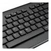 Targus AKM610FR Bezdrôtová súprava klávesnice a myši - plná veľkosť - AZERTY - francúzske rozloženie - čierna