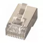 EFB-Elektronik E-MO 6/6G RJ12 STP modulárny konektor, tienený, 6P6C, 100 ks
