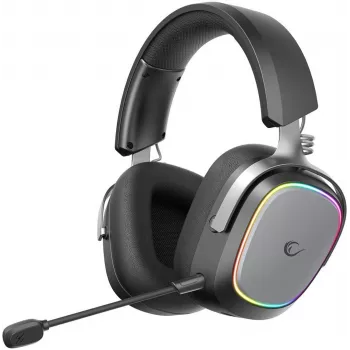 Rampage RETSU bezdrôtový over-ear herný headset Bluetooth 2.4G RGB čierny