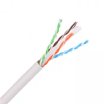 EXTRALINK CAT6A UTP (U/UTP) indoor twisted pair patch kábel 25m