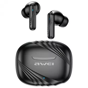 AWEI TA6 ANC Bluetooth slúchadlá čierne
