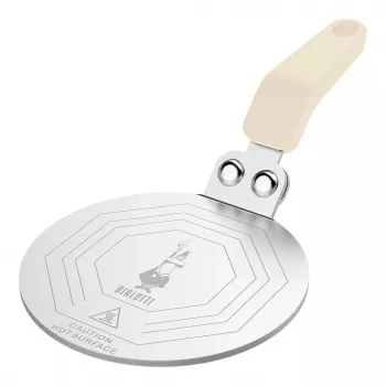 Bialetti indukčná adaptérová platňa 13 cm, krémová (DCDESIGN08E)