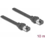 Delock RJ45 patch kábel Cat.6 kompatibilný so Starlink Gen3 - 10 m sivý
