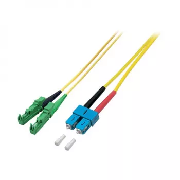 EFB-Elektronik sklolaminátový patch kábel E2000/APC na SC OS2 Singlemode 9/125µm 5m žltý