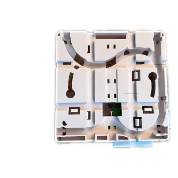 EFB Elektronik FTTH box pre 4 SC-S alebo LC-D spojky 80x80 s odľahčením kábla, zmršťovacia verzia