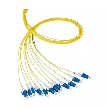 EFB Elektronik vláknový pigtail LC-APC 8° 9/125 OS2 Single-mode žltý 2 m