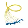 EFB Elektronik vláknový pigtail LC-APC 8° 9/125 OS2 Single-mode žltý 2 m