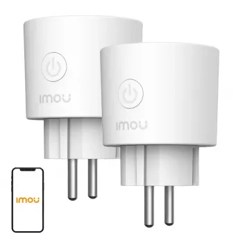 IMOU CE2P smart plug 2 balenie, Wi-Fi, monitorovanie energie, kompatibilné s Matter