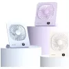 USAMS ZB363 stolný ventilátor magnetický biely