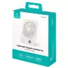USAMS ZB363 stolný ventilátor magnetický biely