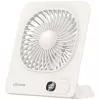 USAMS ZB363 stolný ventilátor magnetický biely