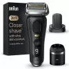 Braun Series 9 Pro+ 9590cc mokro-suchý fóliový holiaci strojček so zastrihávačom čierny