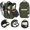 Black Forest KM04 Cabin Travel Backpack 50x20x33 cm zelený